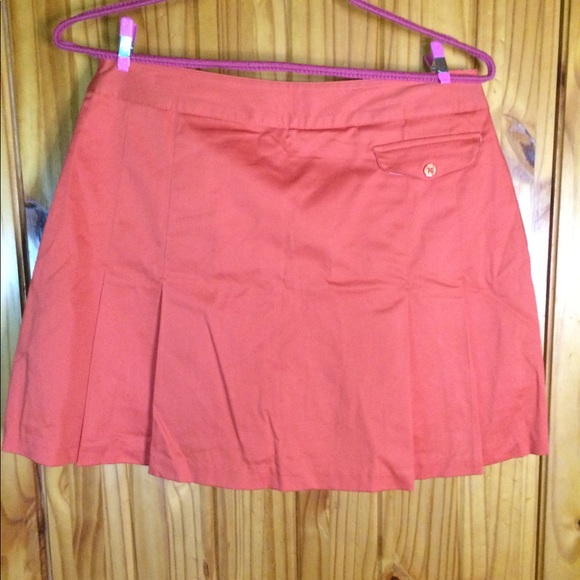Lady Hagen Orange Sport Skirt/Skort - Picture 4 of 8